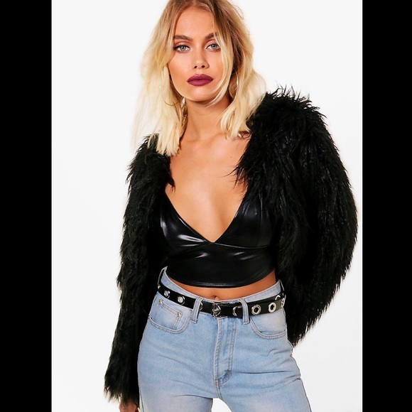 Boohoo Jackets & Blazers - Boohoo Mongolian Faux Fur Coat